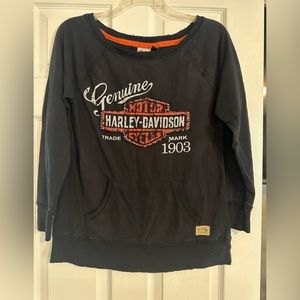 Women’s Harley Davidson long sleeve sweatshirt M
